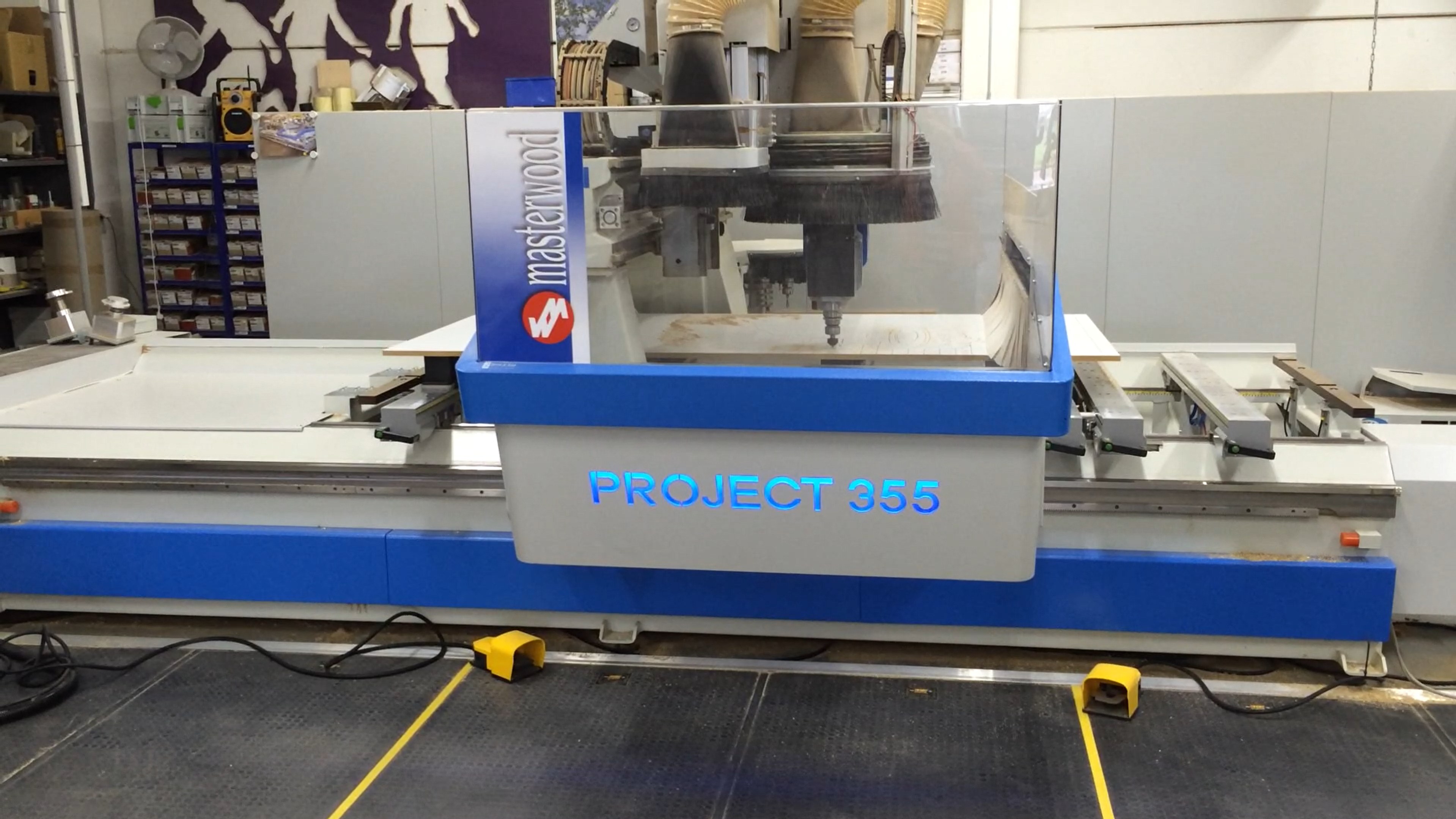 CNC-bewerkingscentrum in onze werkplaats